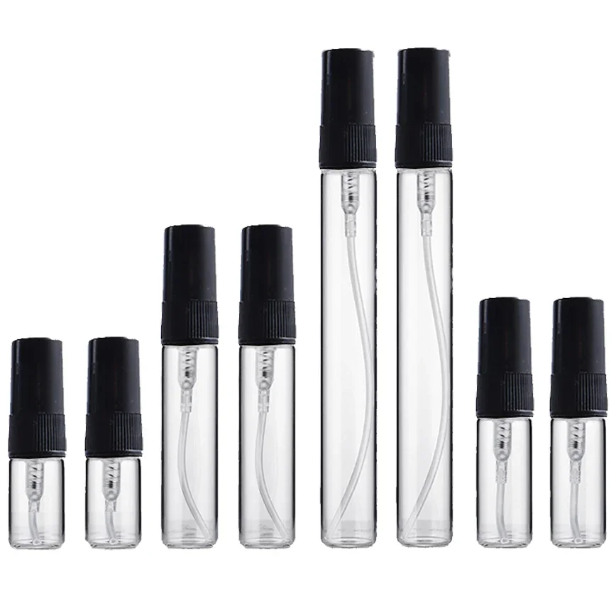 Perfume Fragrance Book - 8/16pcs Refillable Perfume Bottle Portable Glass