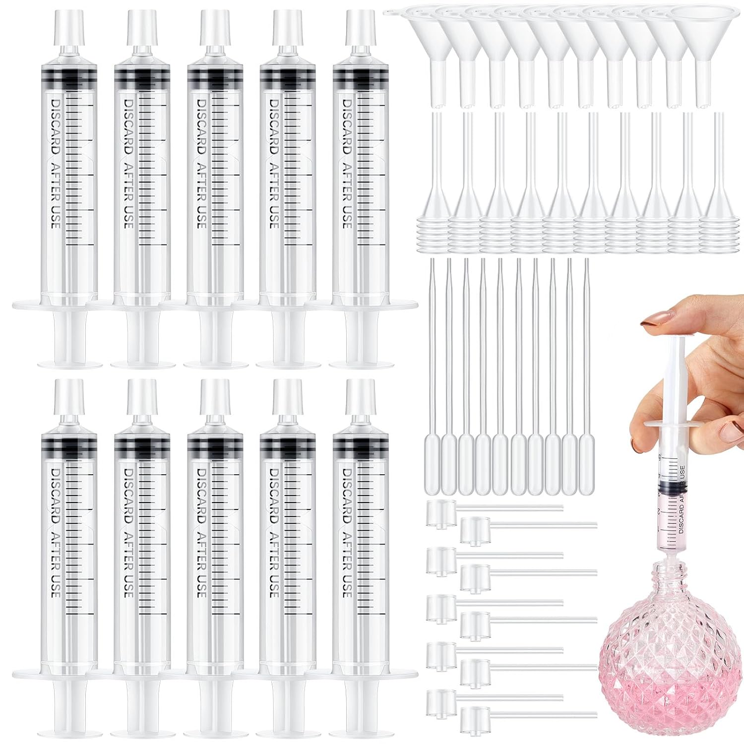 Perfume Fragrance Book - 25/50PCS perfume refill pump tool transfer