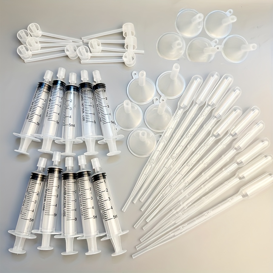 Perfume Fragrance Book - 40-piece perfume refill set: funnel, dropper,