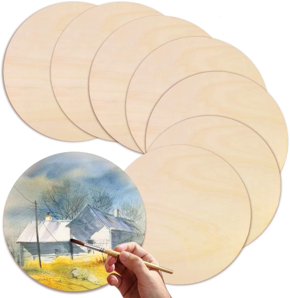 Oud Wood Chip - Diameter 1-10CM Natural Unfinished Round Wood