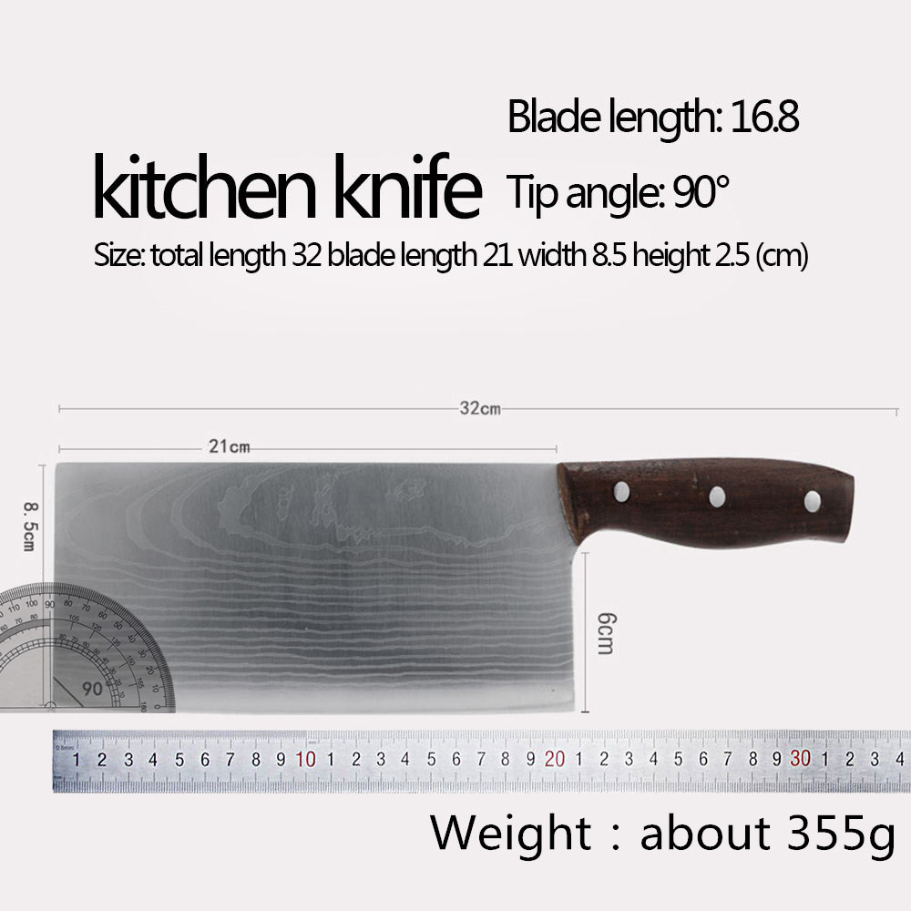 Japanese Stainless Steel Knife - Oud Wood Chip recension och pris