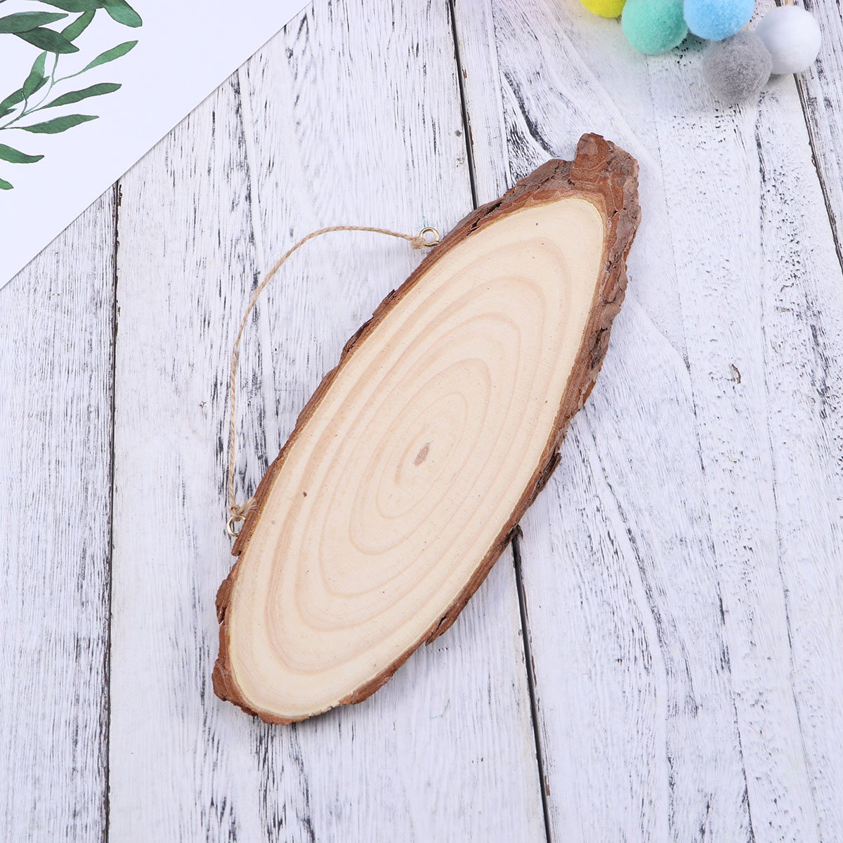 Wooden Slices 26x7x1cm Double  - Oud Wood Chip recension och pris
