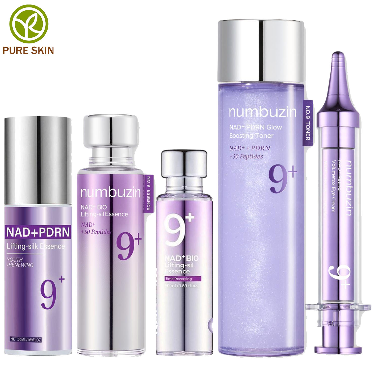 Korean No.9 NAD+ Retinol Eye S - The Ordinary Serum Hyaluronic Acid recension och pris