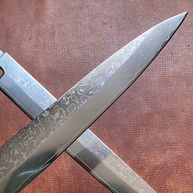 Sashimi Knife Damascus VG10 St - Oud Wood Chip recension och pris