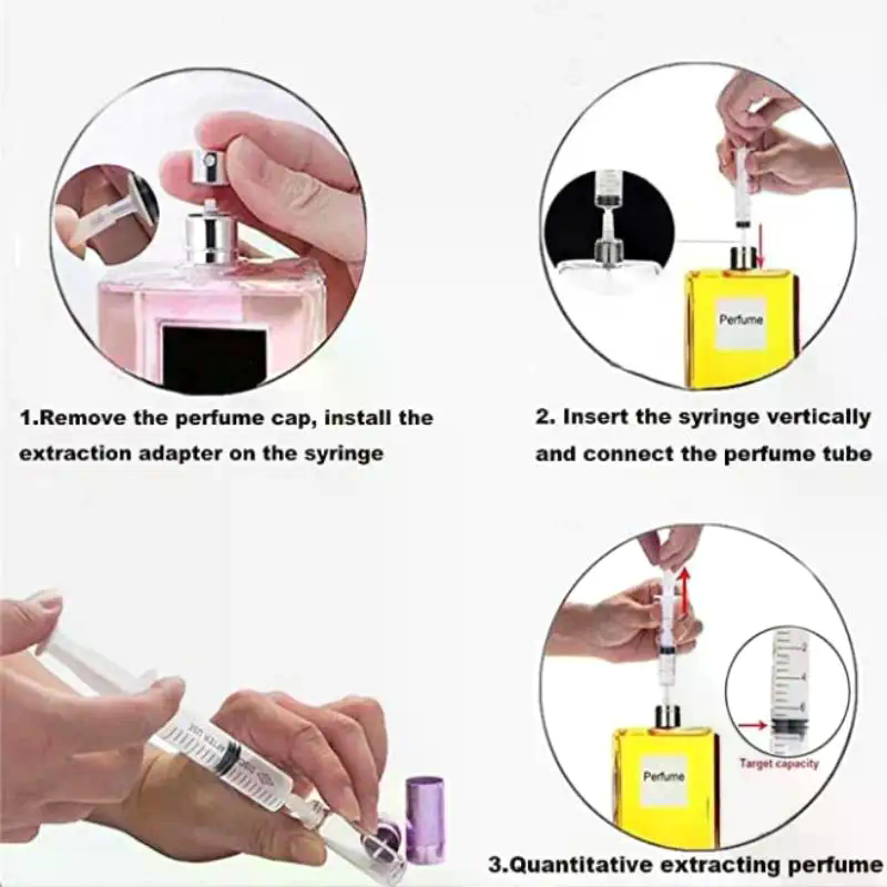 1/3Pcs Syringe Plastic Perfume - Perfume Fragrance Book recension och pris