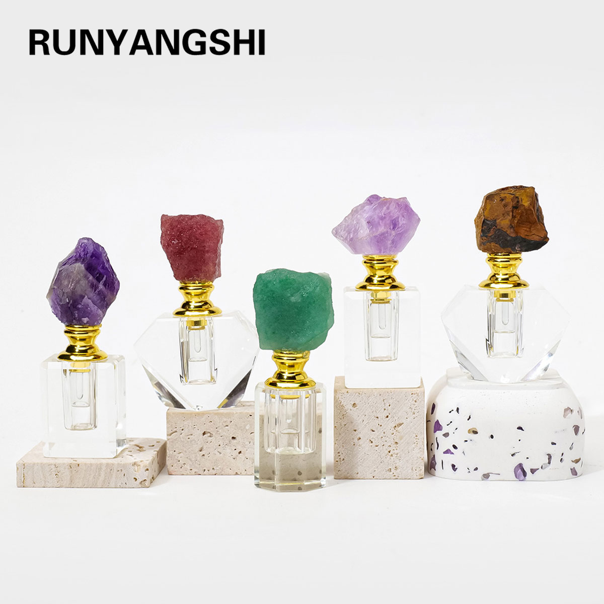 1PC Natural Amethyst Crystal C - Perfume Fragrance Book recension och pris