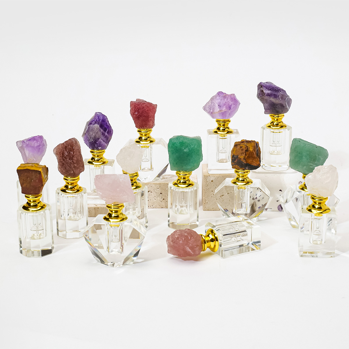 1PC Natural Amethyst Crystal C - Perfume Fragrance Book recension och pris