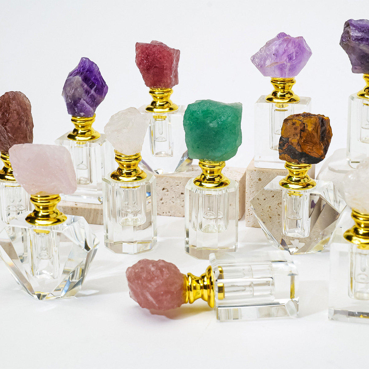 1PC Natural Amethyst Crystal C - Perfume Fragrance Book recension och pris