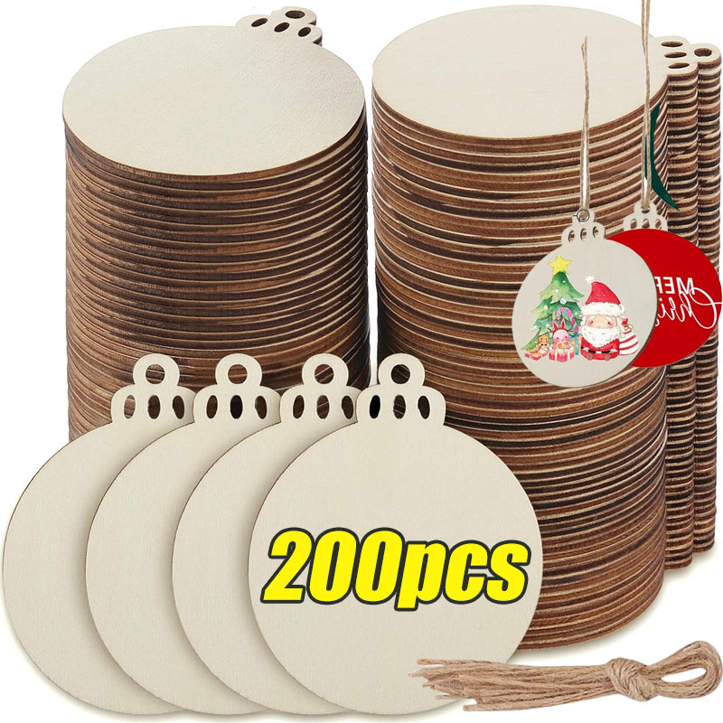 DIY Wooden Christmas Ball Deco - Oud Wood Chip recension och pris