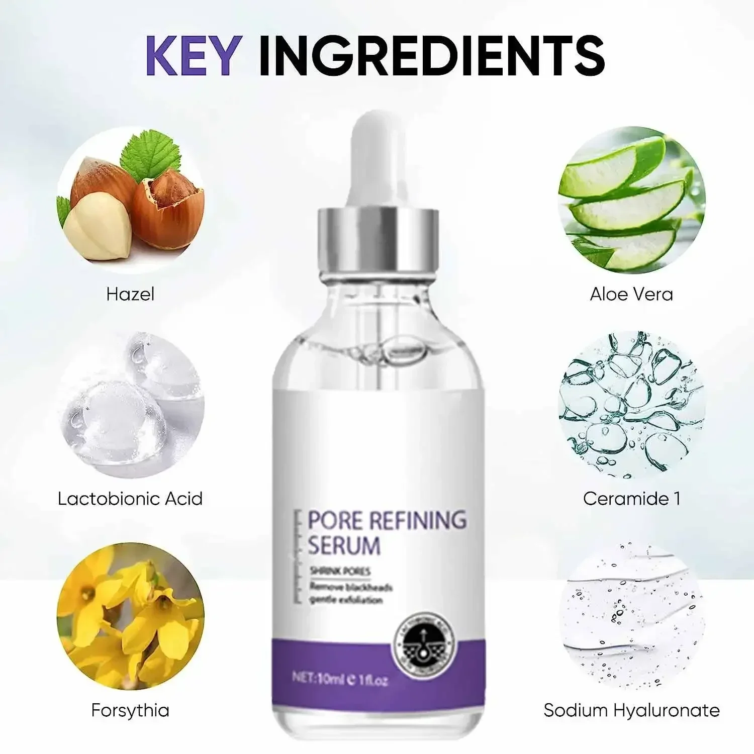 3nd Skin Texture | Pore Refini - The Ordinary Serum Hyaluronic Acid recension och pris