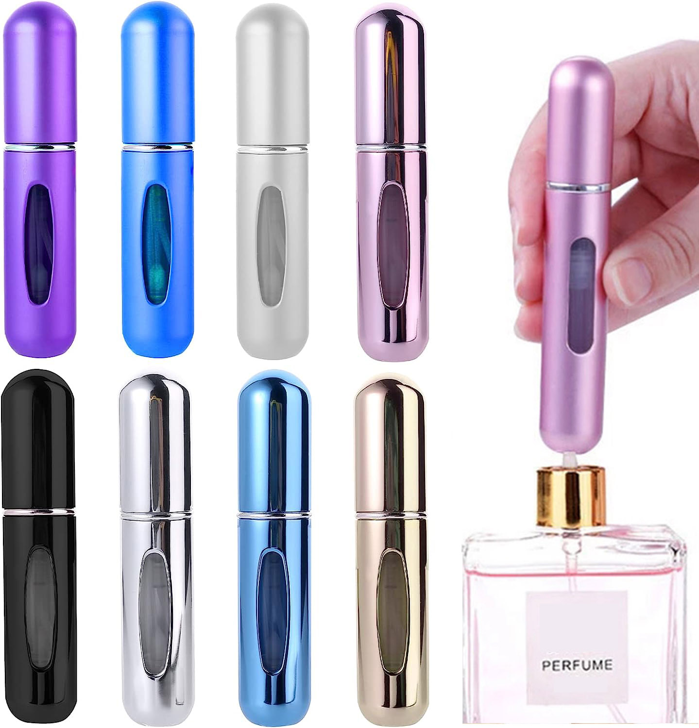 Refillable Mini Perfume Bottle - Perfume Fragrance Book recension och pris