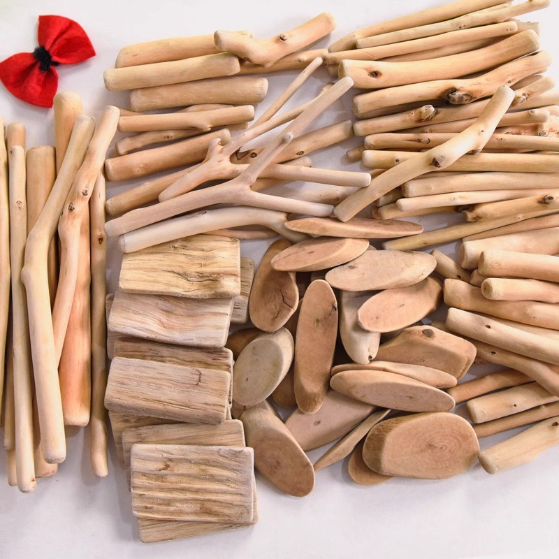 250g Wooden Slice Driftwood Cr - Oud Wood Chip recension och pris
