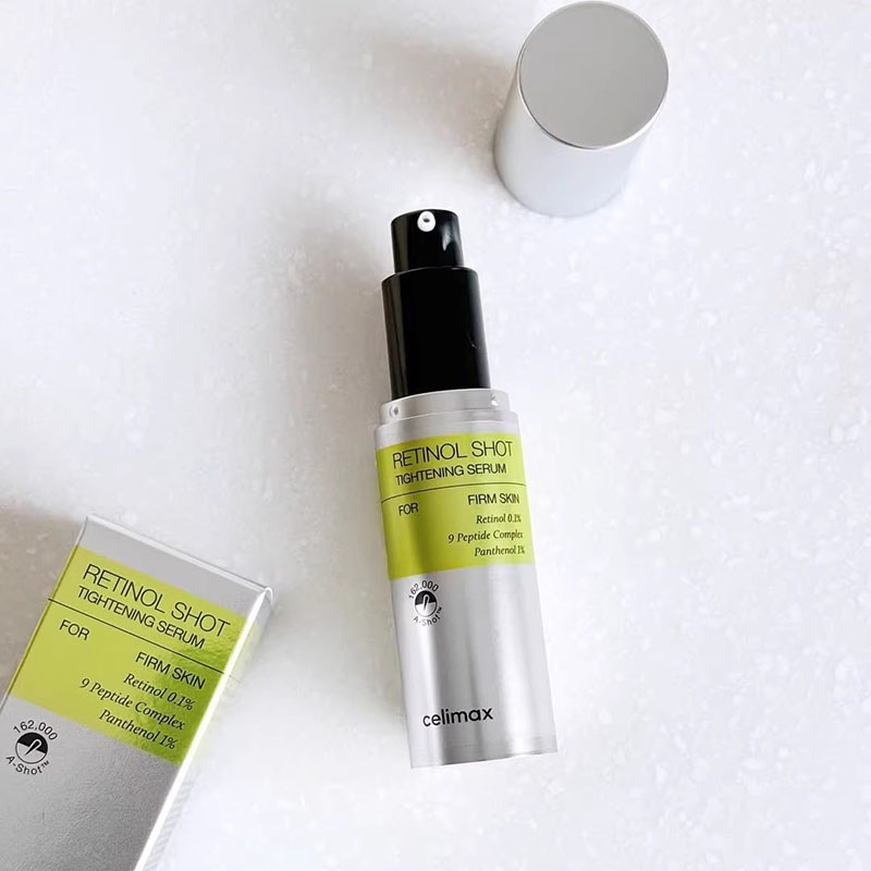 Celimax Retinol Serum Nourishe - The Ordinary Serum Hyaluronic Acid recension och pris