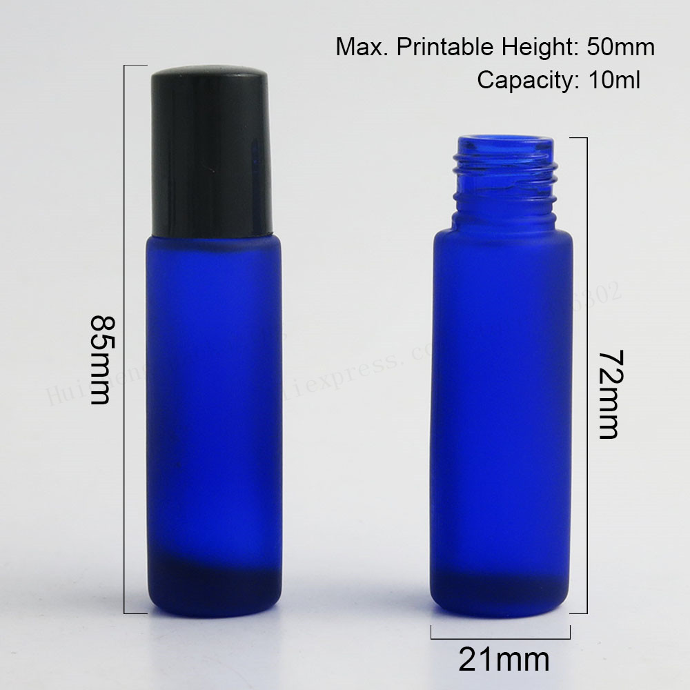 20 X 10ml Cobalt Blue Glass Ro - Perfume X recension och pris