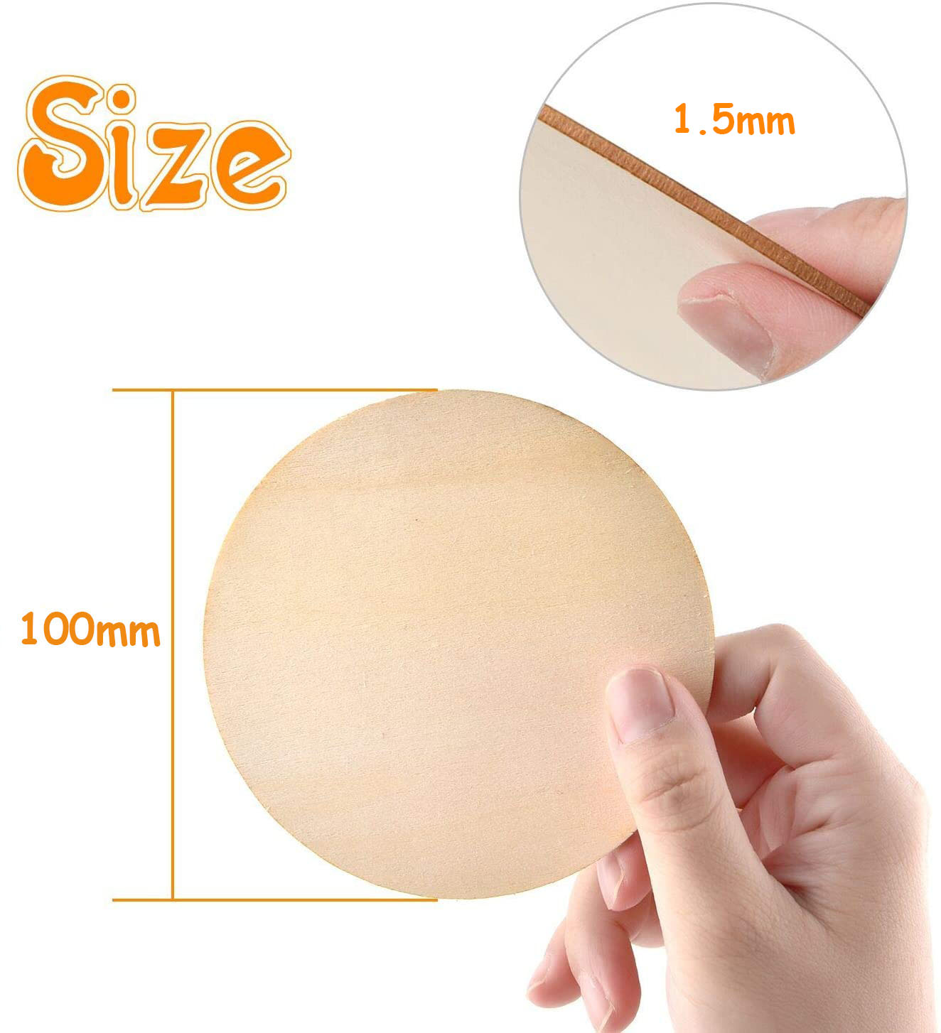 Diameter 1-10CM Natural Unfini - Oud Wood Chip recension och pris