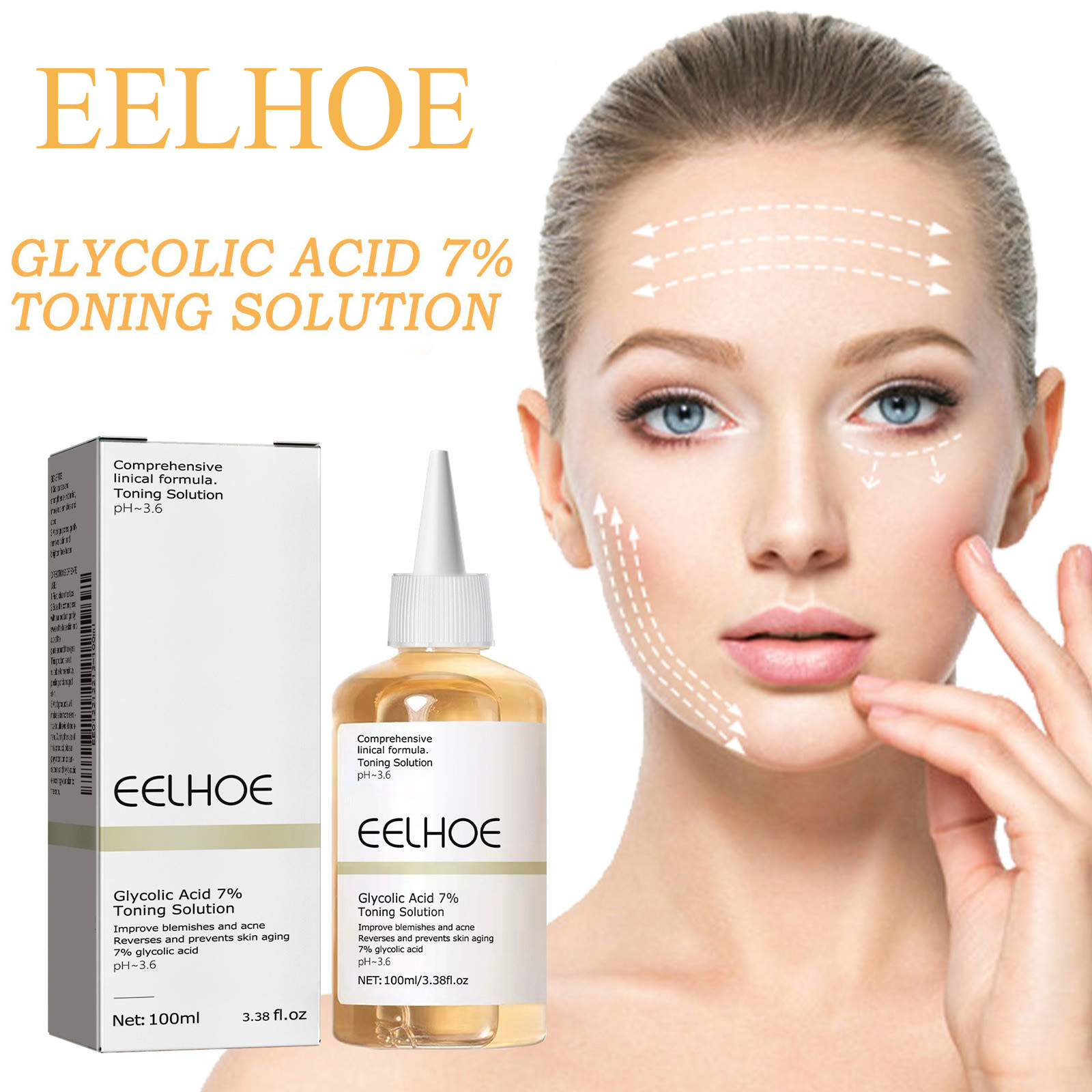Glycolic Acid 7% Toning Soluti - The Ordinary Serum Hyaluronic Acid recension och pris