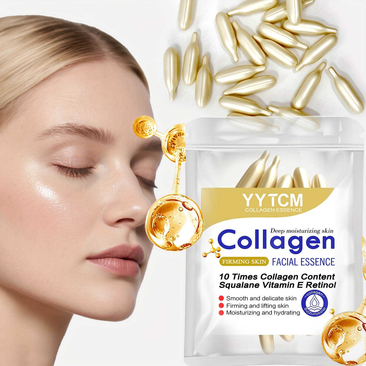 Collagen Firming Capsule Serum - The Ordinary Serum Hyaluronic Acid recension och pris