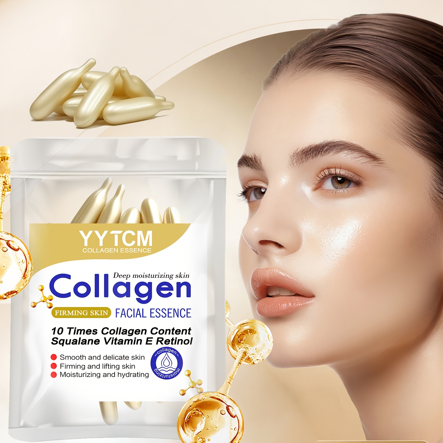 Collagen Firming Capsule Serum - The Ordinary Serum Hyaluronic Acid recension och pris